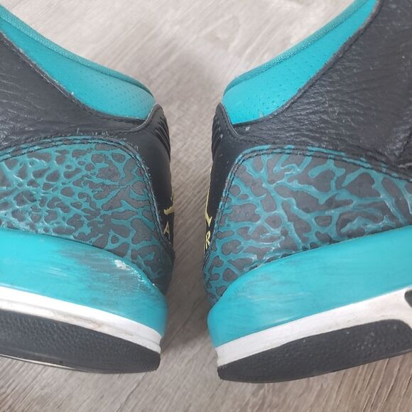 Nike Air Jordan 3 Retro GS Rio Teal Black 441140-018 Youth 6.5Y Shoes Sneakers - Picture 14 of 14